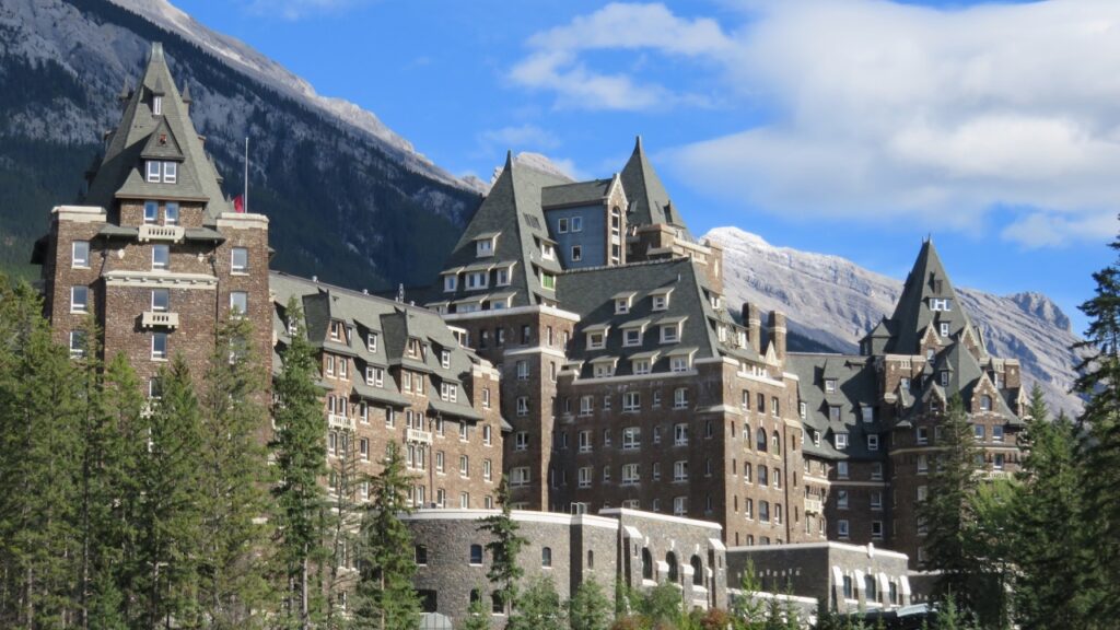mysterious location, Banff Spring Hotel Canada