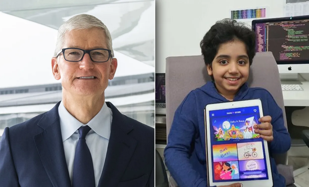 9-year-old Indian girl developed An iOS App