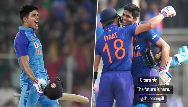 Kohli impressed with Gill’s record-breaking innings against NZ; sends message to India’s new ‘sitara’